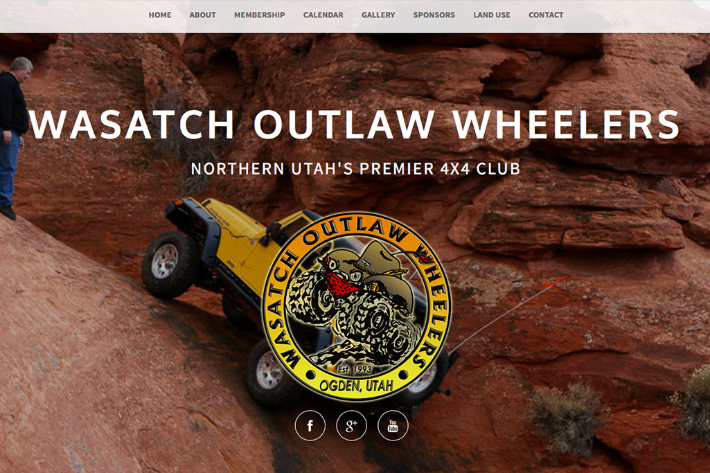 Custom member portal development for Wasatch Outlaw Wheelers